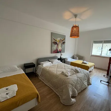 Big Flat Next To Lisbon And Caparica Apartman