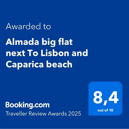 Big Flat Next To Lisbon And Caparica Apartment *